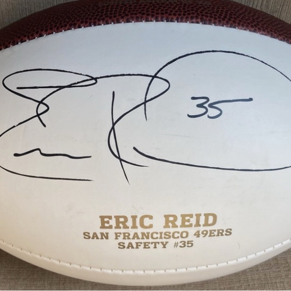 Autographed San Francisco 49ers Football